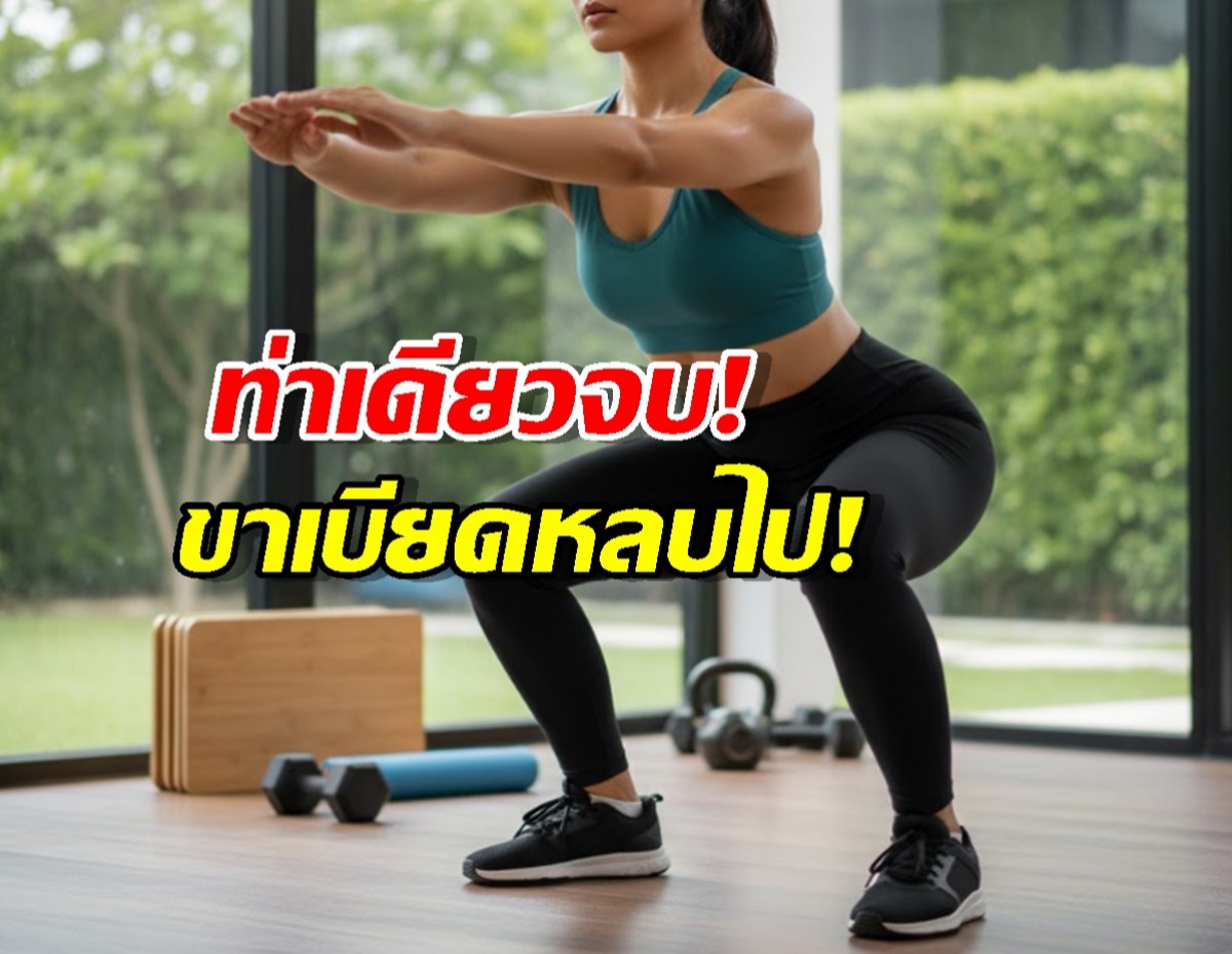 ท่าเดียวจบ ผอมไวแบบตะโกน! แค่เน้น 2 จุดนี้ ไขมันลดฮวบจนงง