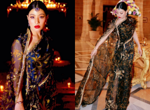 เจ้าฟ้าสิริวัณณวรีฯ ทรงฉลองพระองค์ส่าหรีร่วมสมัย